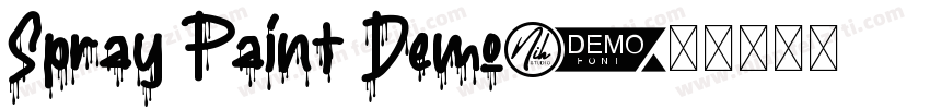 Spray Paint Demo字体转换